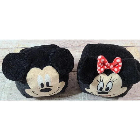 Disney Plush Mickey Minnie and Mouse Stuffed Animals Cubd Soft 5" 2017 - Picture 2 of 5
